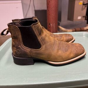 Ariat Men's Tan Leather Western Boots